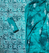 Block Print Elegant Cotton Suit Set - Yanchi